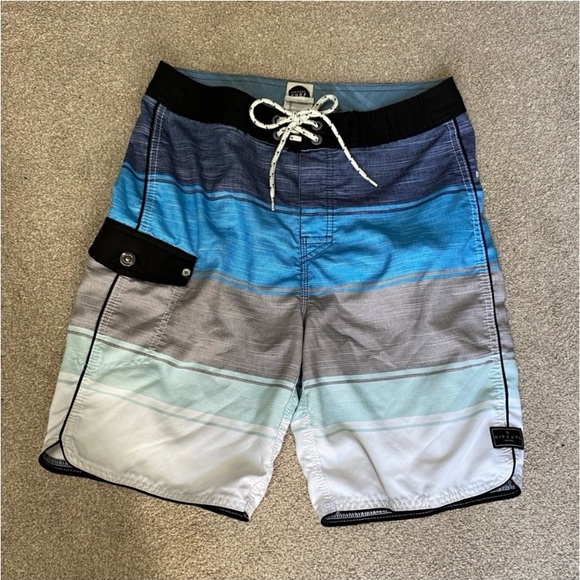 Rip curl 
Striped Swim Trunks - Picture 1 of 3
